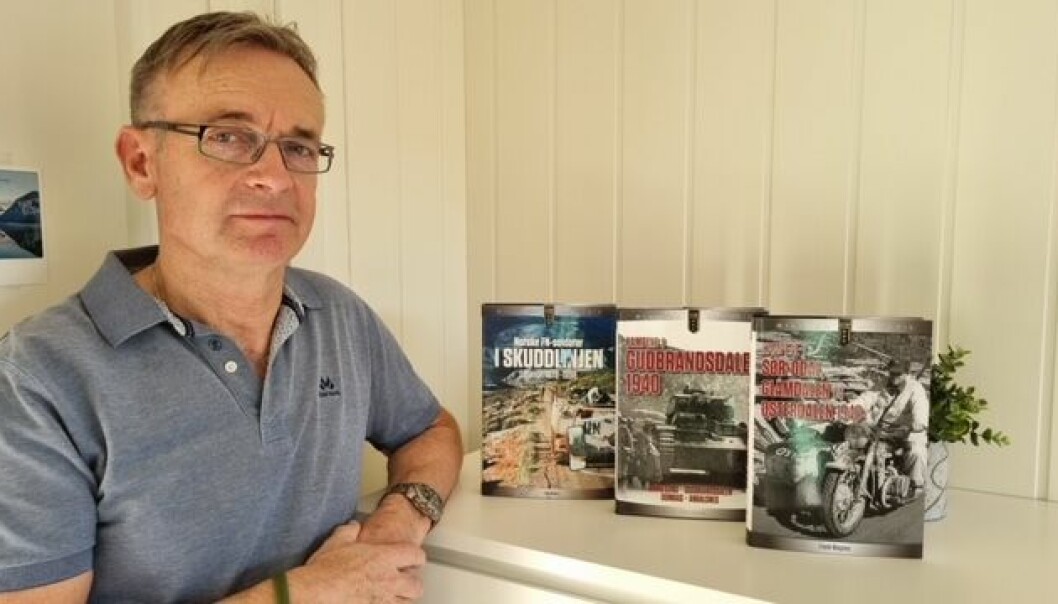 Frank Magnes har nettopp gitt ut sin tredje bok. Boka tar for seg kampene i Sør-Odal, Glåmdalen og Østerdalen i 1940, og kommer blant annet med nye opplysninger om antall falne tyske soldater i kampene ved Rustad ved Roverud.