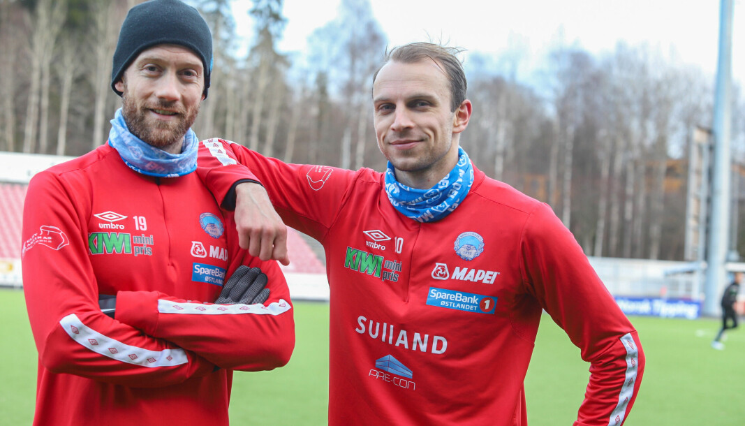 Kristian Jahr (t.v) og Lars Christian Krogh Gerson har blitt to av KILs viktigste spillere.