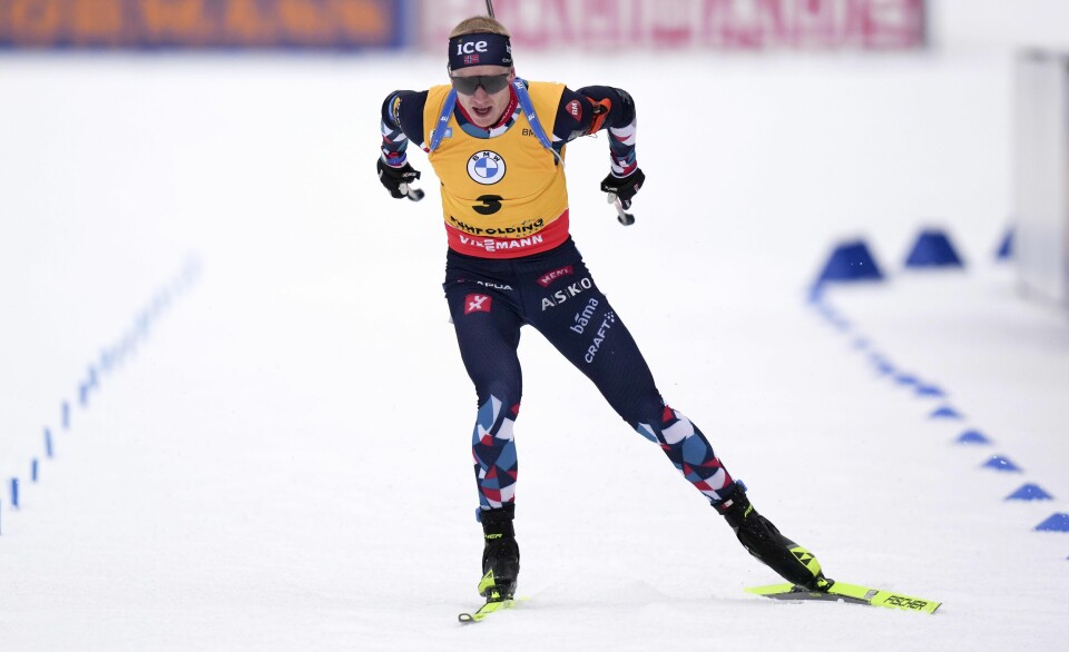 Johannes Thingnes Bø vant igjen onsdag.