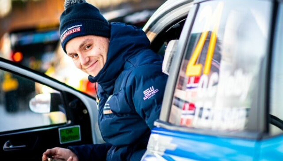 Veiby er fornøyd etter helgens andreplass i Rally Sweden