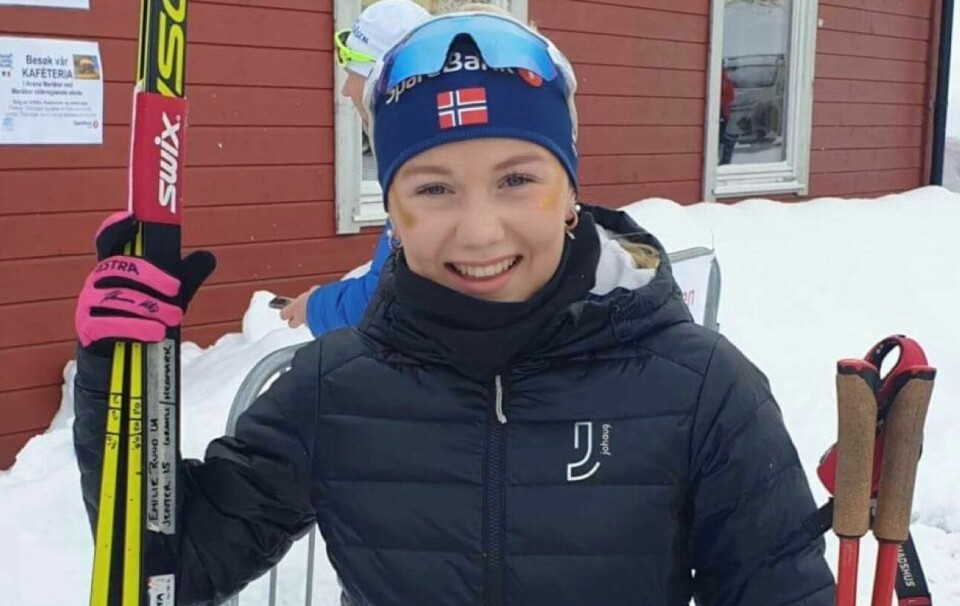 Emilie Ruud Lia stakk av med sølv i Hovedlandsrennet.