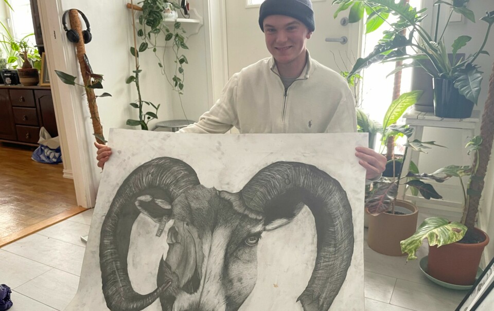 Markus Svehagen (19) kunne godt tenkt seg å leve av sin kjære hobby.