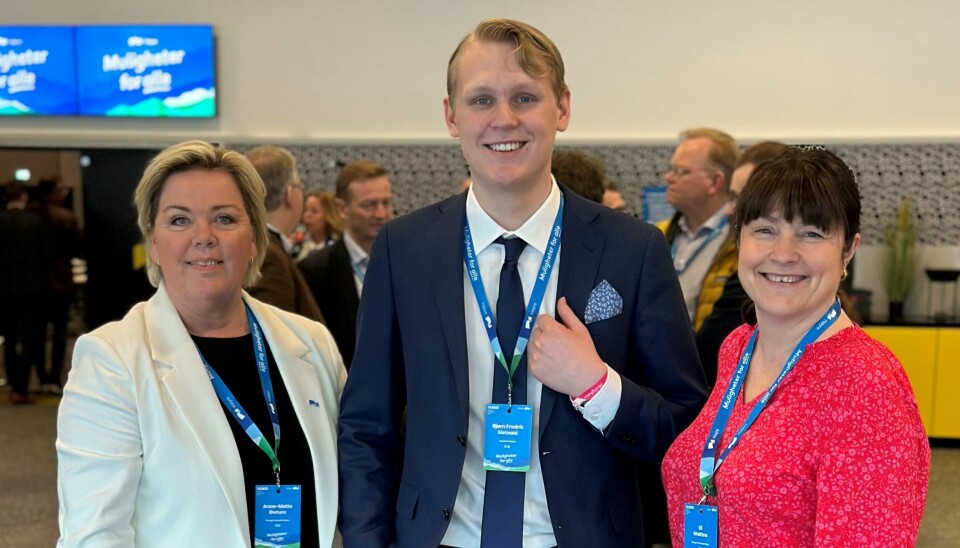 Ordførerkandidat i Sør-Odal Anne-Mette Øvrum, Kongsvinger Høyres Bjørn Fredrik Sletvold og Ordfører i Kongsvinger Eli Wathne