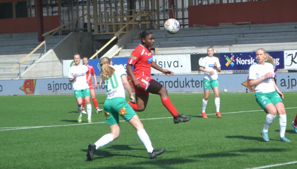 Marie-Claire Hirwa Sebazungu fikk en scoring annullert, men hadde flere gode involveringer i en ellers svak kamp av KIL Fotball Kvinner.