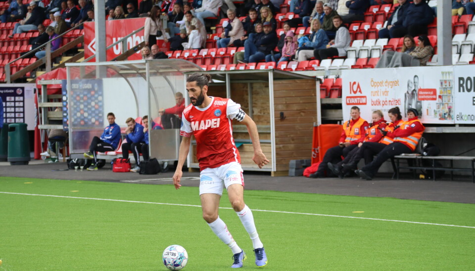 Kapteinen Adem Güven ble matchvinner i kampen mot Sogndal.