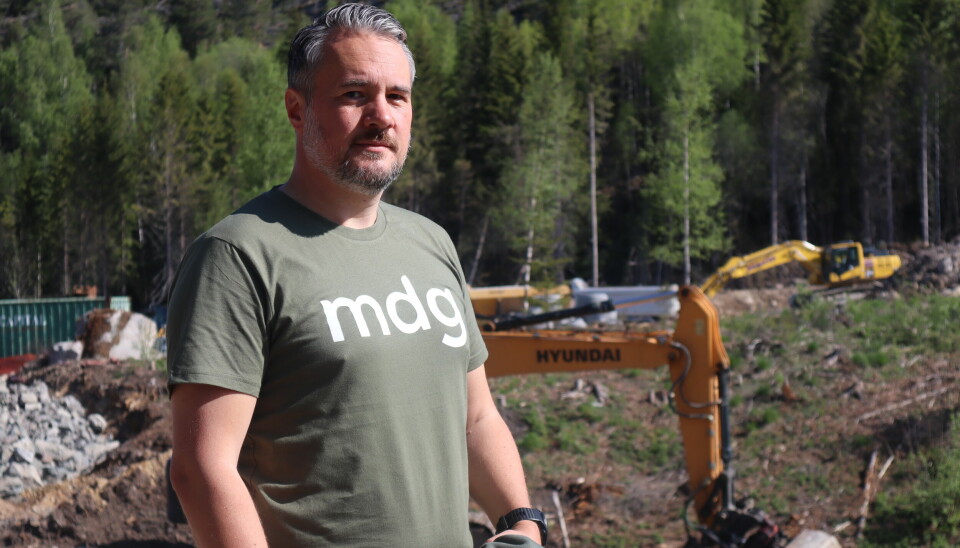 Bjørn Johansen (MDG) vil hindre at det skjer mer nedriving av skog til utbygging av boliger.