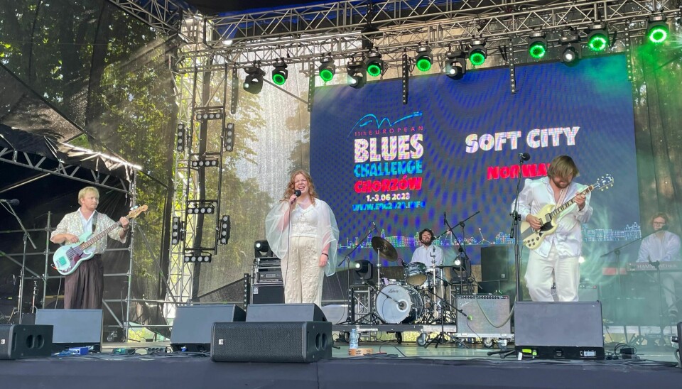 Thea Paulsrud og Soft City representerte Norge i European Blues Challenge.