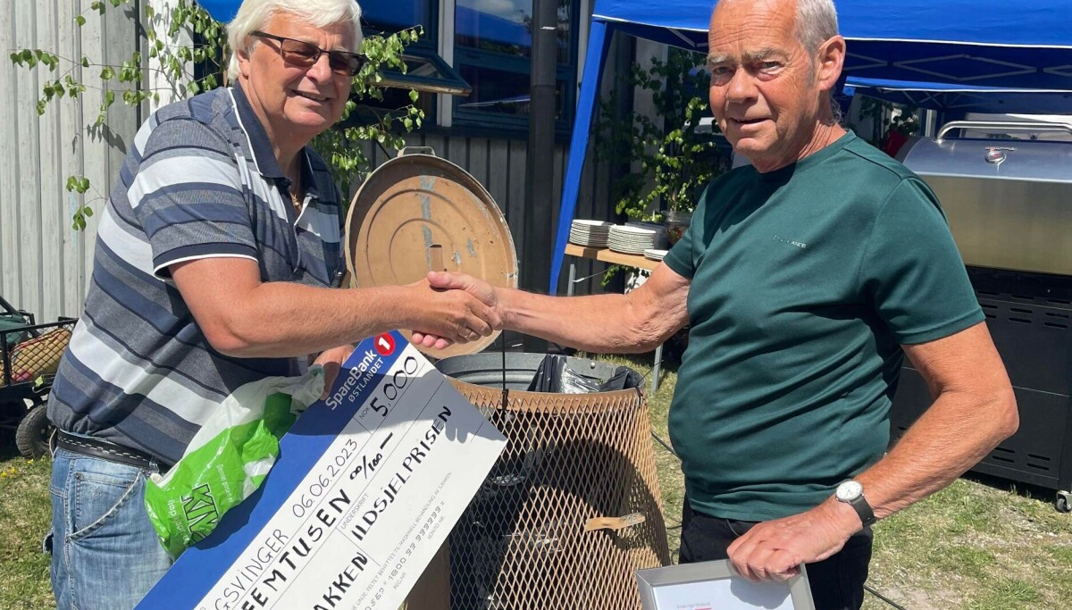 Mottok ildsjelpris under Roverud-dagen