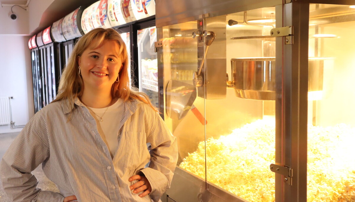 Vi ble tomme for popcorn