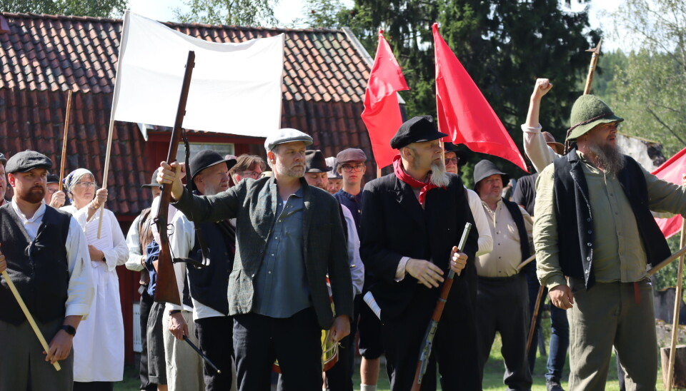 Foreningen Årringer som setter opp spelet Årringer er en av mange lag og foreninger som har mottatt støtte av Sparebankstiftelsen i 2024.