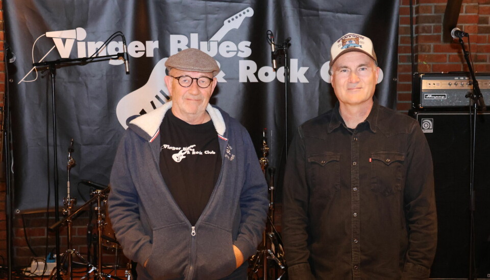Johnny Fjeld og Bendik Nerstad i Vinger Blues & Rock club har det meste klart til helgens Markensrock.