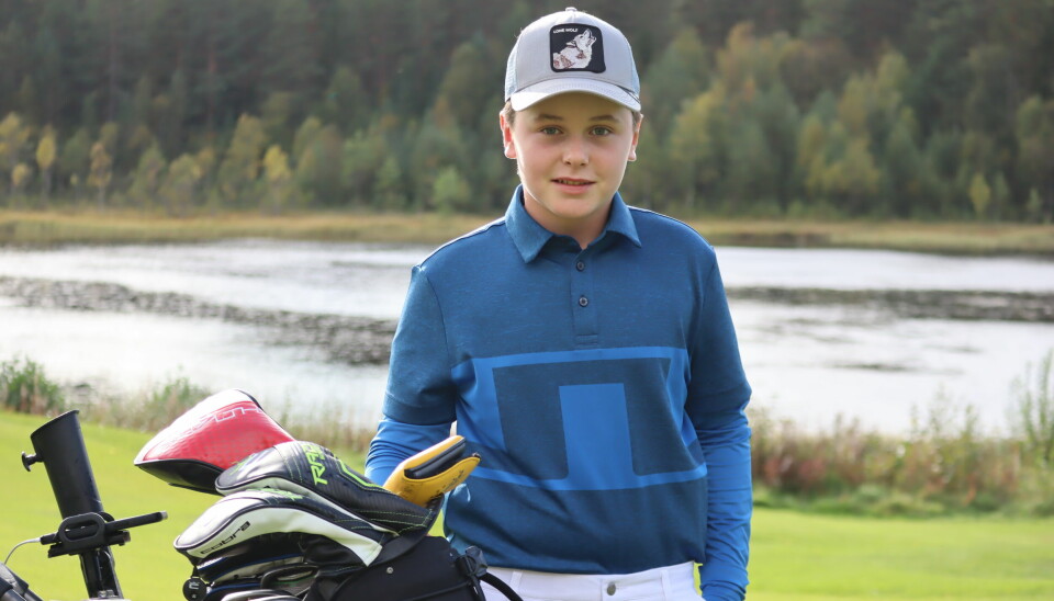 Magnus Snare Bakke avsluttet sesongen med sin første turneringsseier på Liermoen.