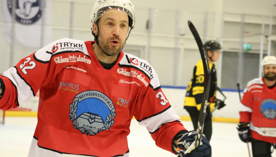 Eirik Skadsdammen viste i søndagens kamp at han ikke spøker med comebacket.